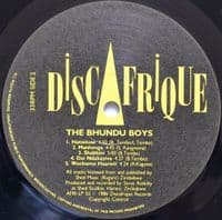 THE BHUNDU BOYS Shabini Vinyl Record LP Discafrique